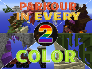 Baixar Parkour In Every Color 2 para Minecraft 1.8.9